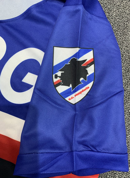 Camiseta Retro de Fútbol Sampdoria 1990 - 1991