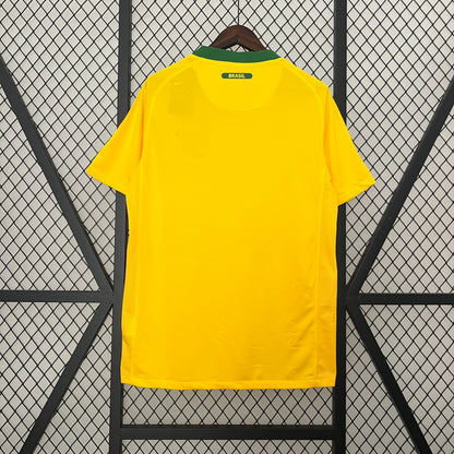 Camiseta Retro de Futbol Brasil 2010