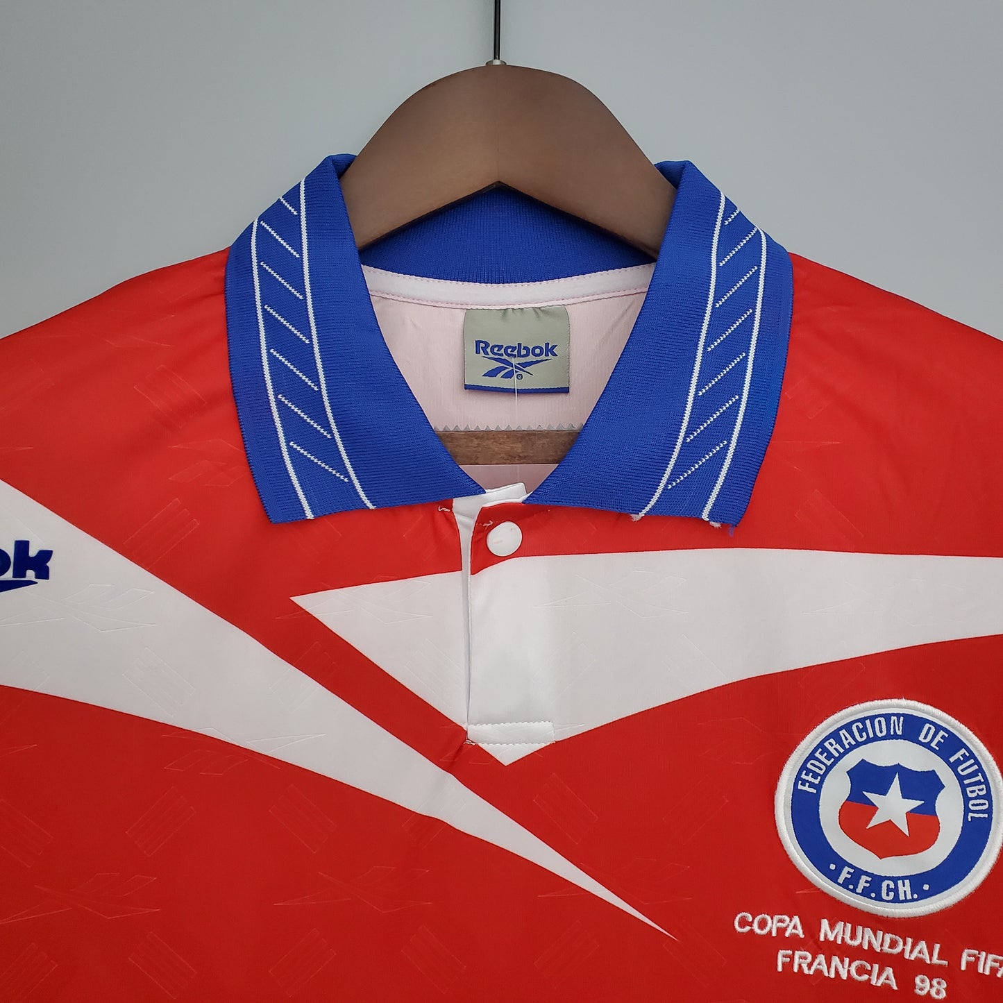 Camiseta Retro de Futbol Chile 1998