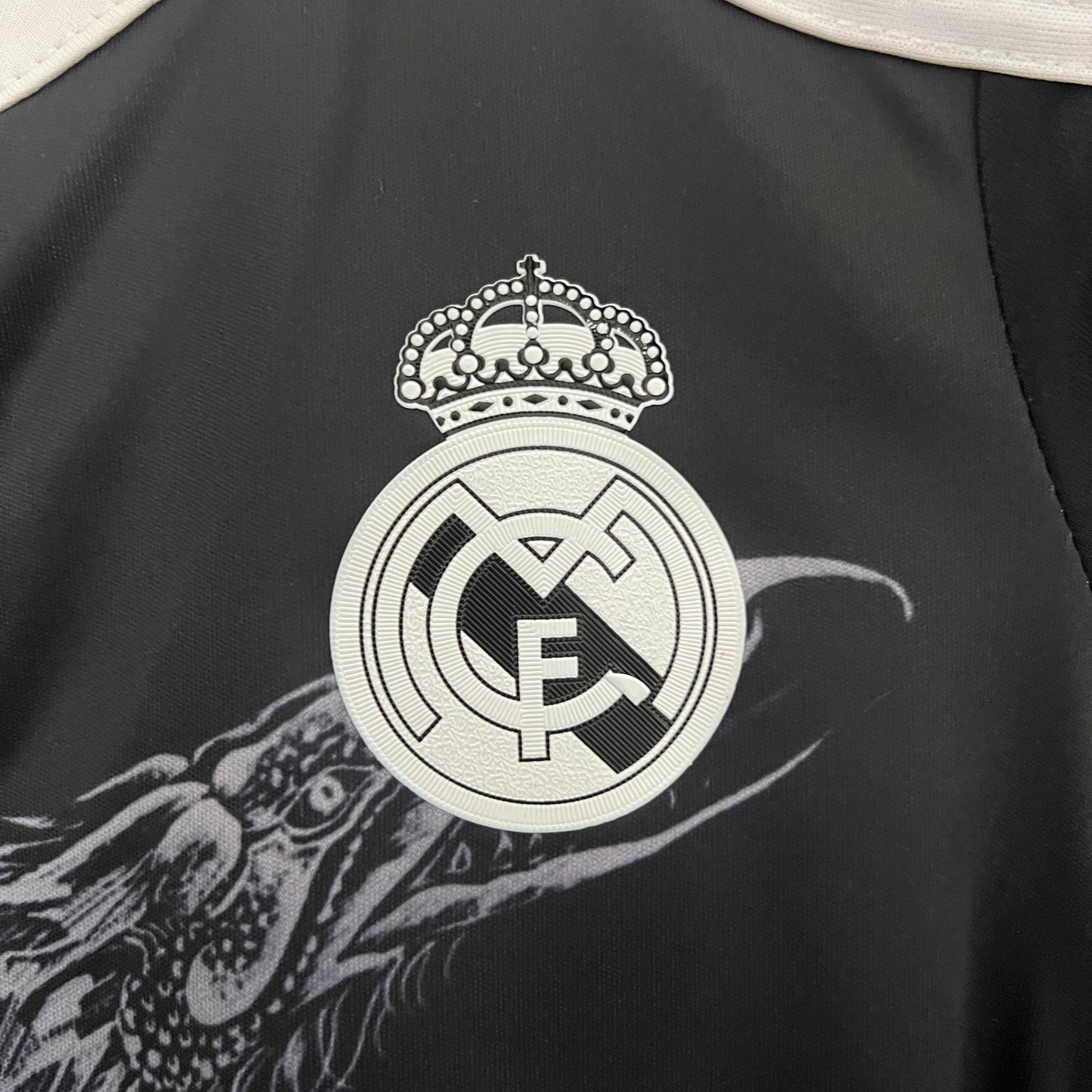 Camiseta Conjunto de Niño Retro de Fútbol Real Madrid 2014-2015 (Negra)