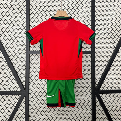 Conjunto de Fútbol para Niño Portugal 2024 Local