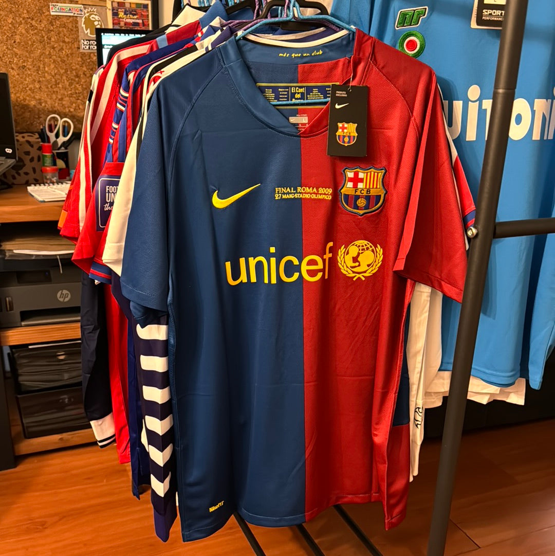 Camiseta Retro de Fútbol FC Barcelona 2008 Messi 10