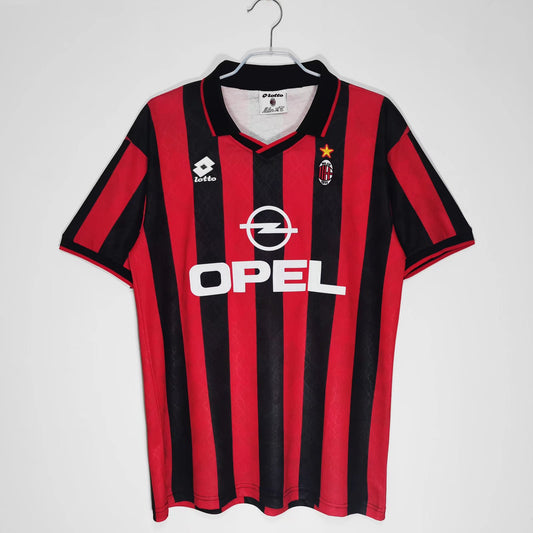 Camiseta Retro de Fútbol AC Milan 1995