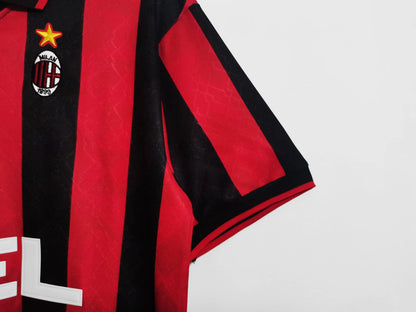 Camiseta Retro de Fútbol AC Milan 1995