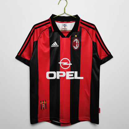 Camiseta Retro de Fútbol AC Milan 1998