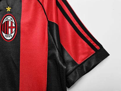 Camiseta Retro de Fútbol AC Milan 1998