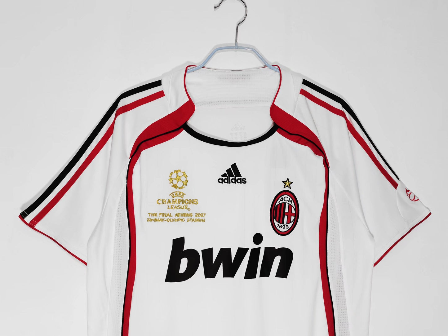 Camiseta Retro de Fútbol AC Milan 2006 Blanca