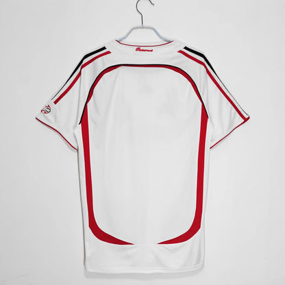 Camiseta Retro de Fútbol AC Milan 2006 Blanca