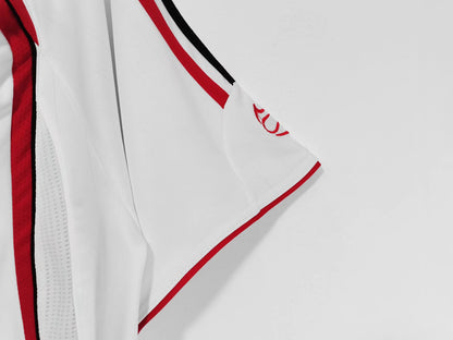 Camiseta Retro de Fútbol AC Milan 2006 Blanca