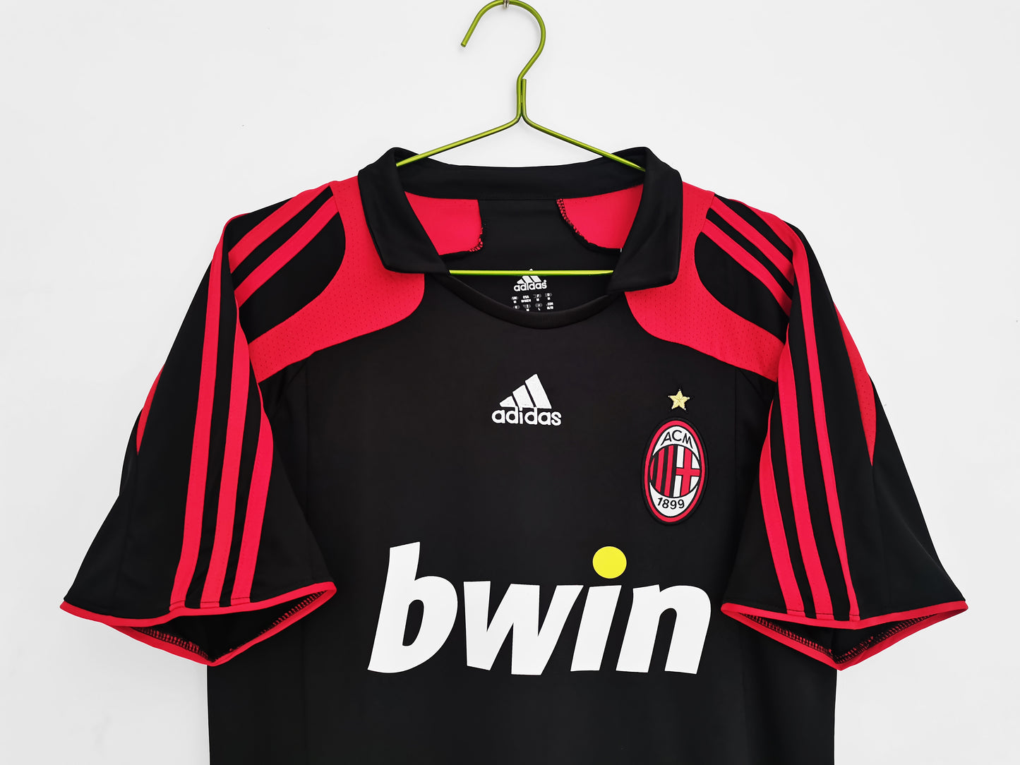 Camiseta Retro de Fútbol AC Milan 2007 Black