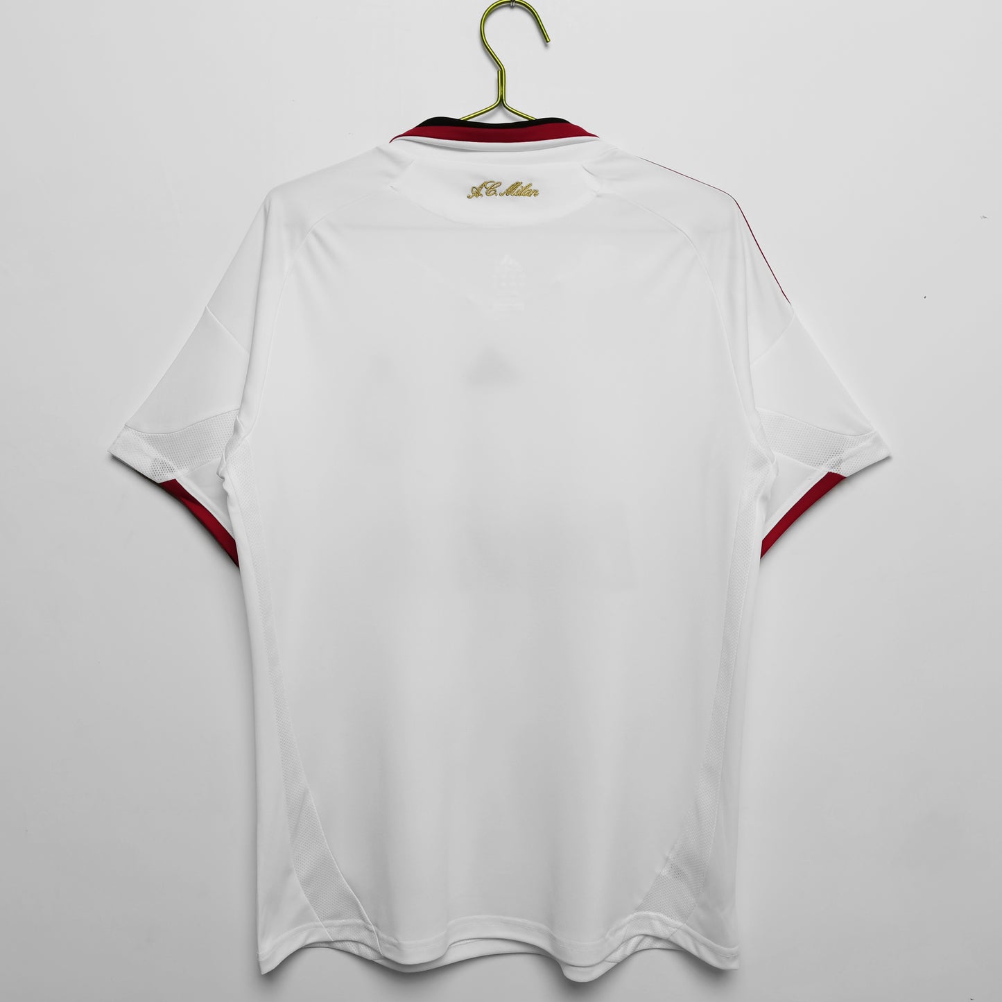 Camiseta Retro de Fútbol AC Milan 2009 Blanca