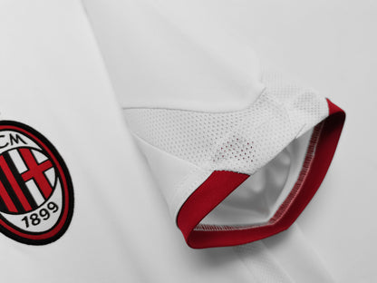 Camiseta Retro de Fútbol AC Milan 2009 Blanca