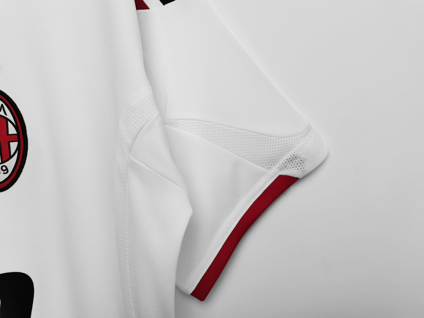 Camiseta Retro de Fútbol AC Milan 2009 Blanca