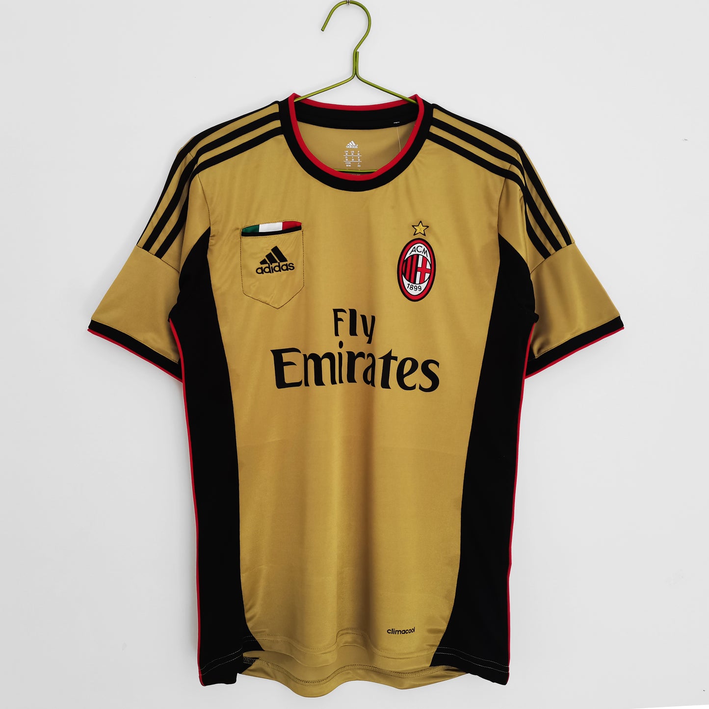 Camiseta Retro de Fútbol AC Milan 2013 Alternativa