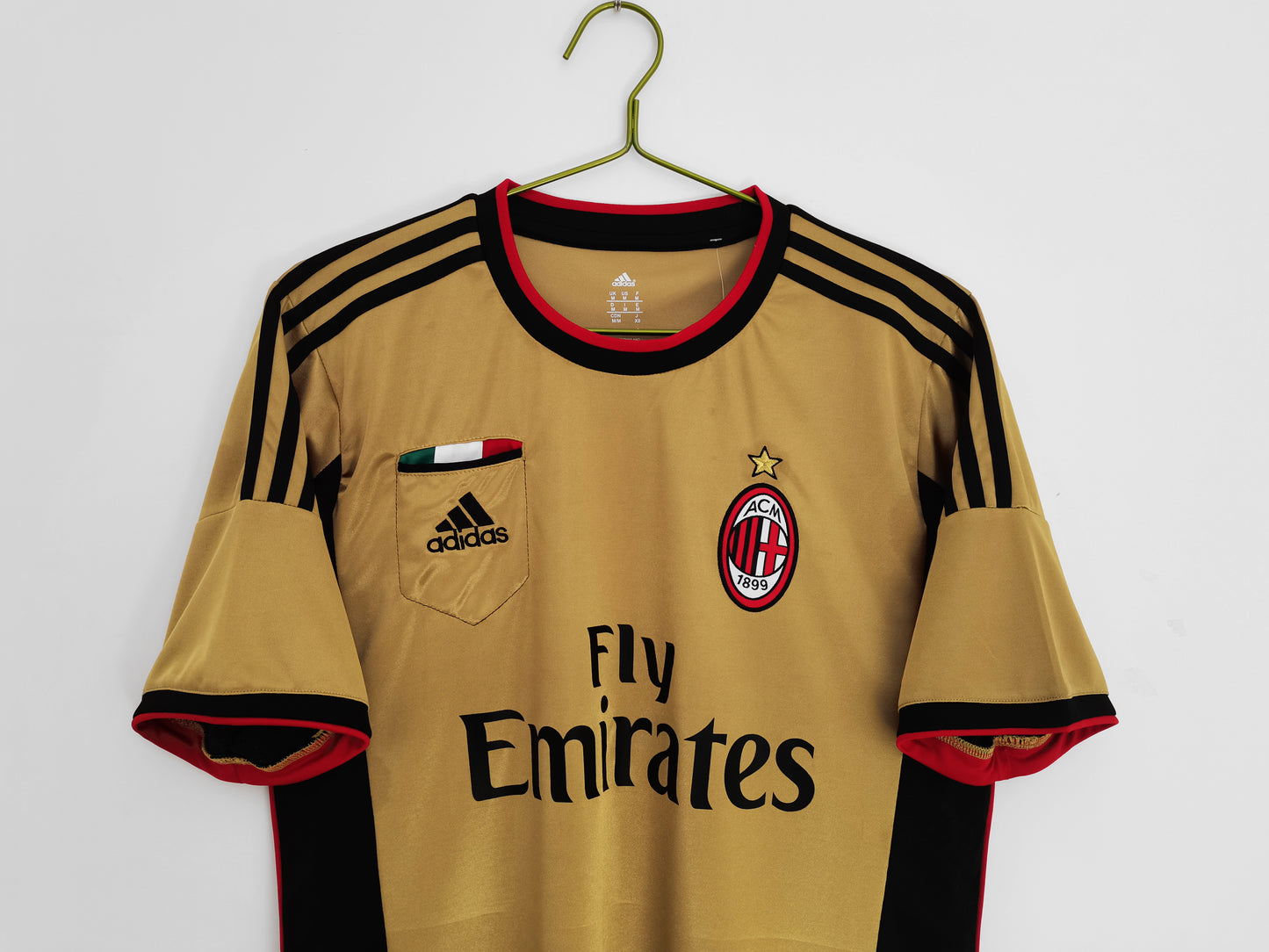 Camiseta Retro de Fútbol AC Milan 2013 Alternativa