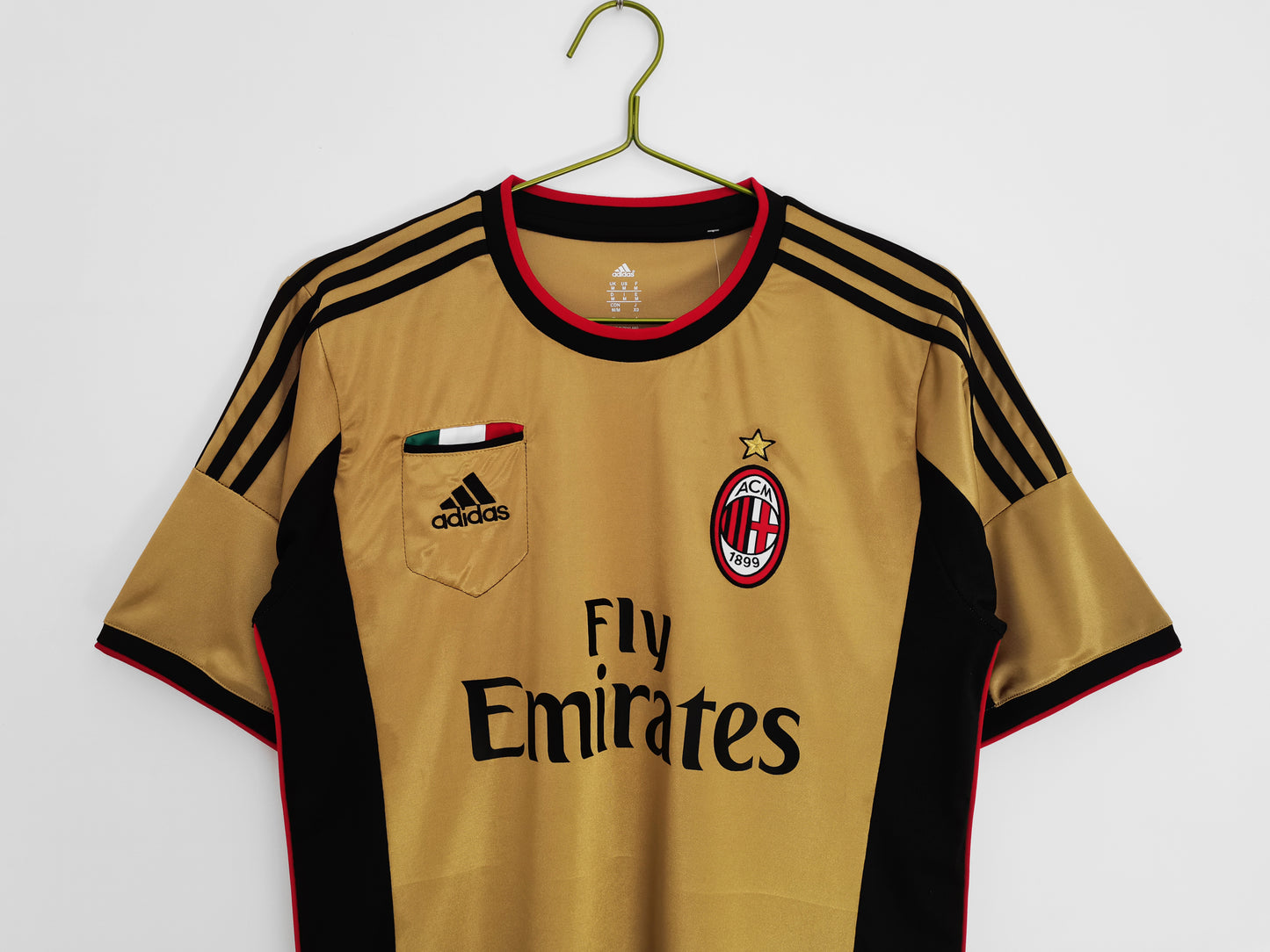 Camiseta Retro de Fútbol AC Milan 2013 Alternativa