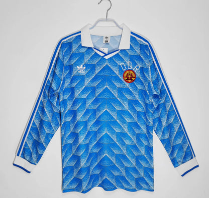 Camiseta Retro de Futbol Alemania Oriental 1988