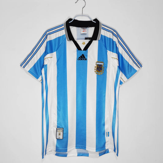 Camiseta Retro de Futbol Argentina 1998