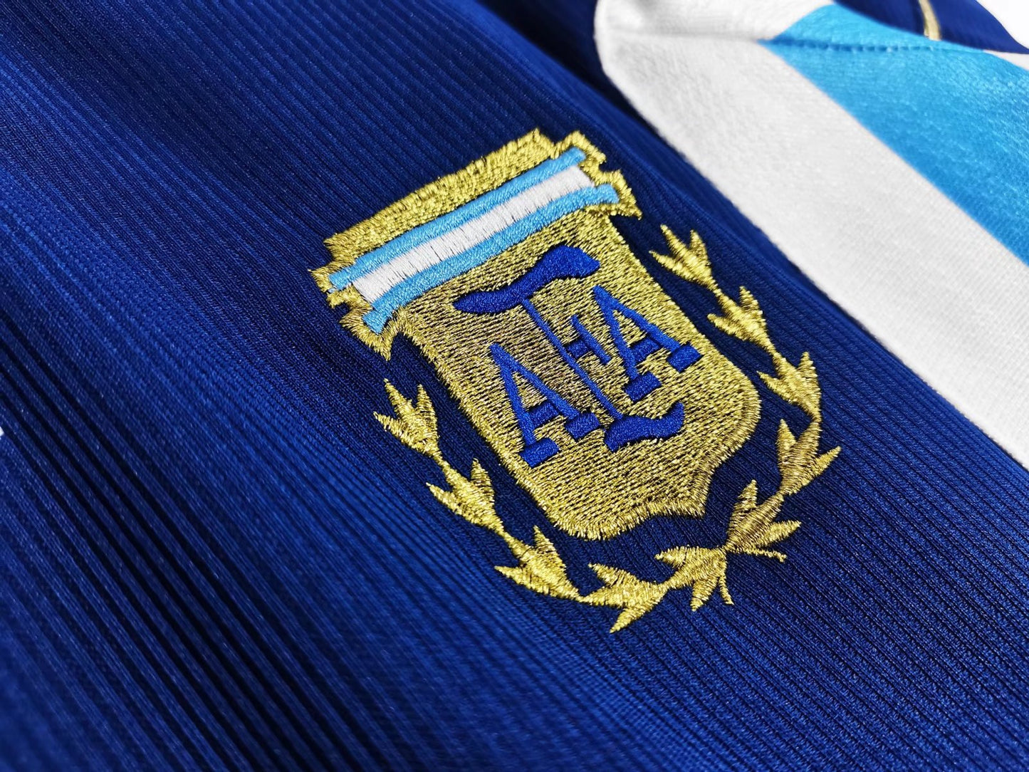 Camiseta Retro de Futbol Argentina 1998 (Alternativa 2)