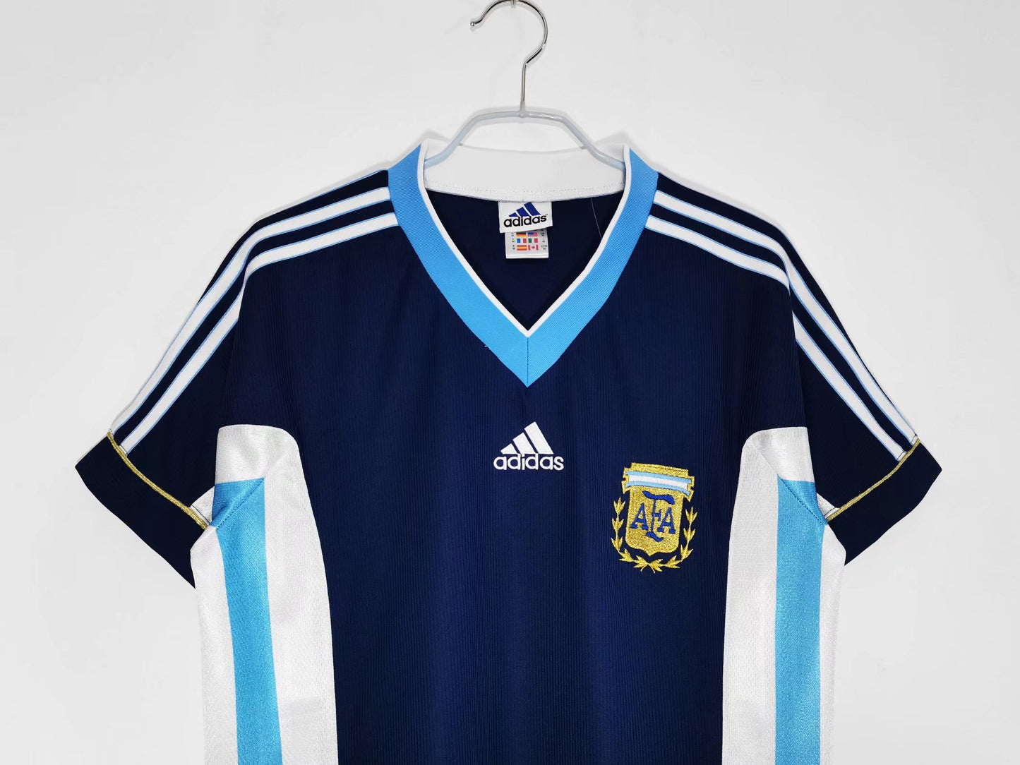 Camiseta Retro de Futbol Argentina 1998 (Alternativa 2)