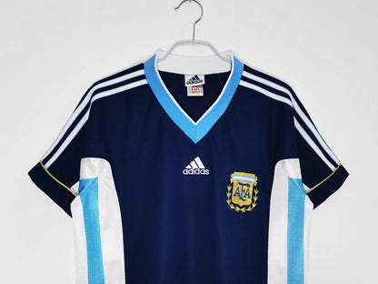 Camiseta Retro de Futbol Argentina 1998 (Alternativa 2)