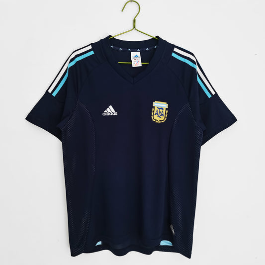 Camiseta Retro de Futbol Argentina 2002