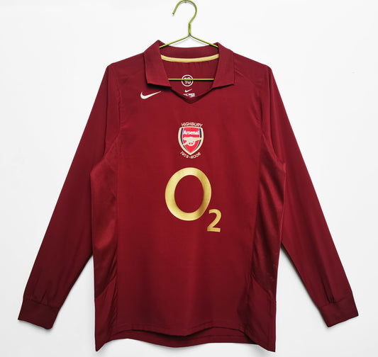 Camiseta Retro de Fútbol Arsenal 2005