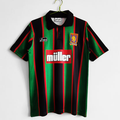 Camiseta Retro de Fútbol Aston Villa 1993 Alternativa