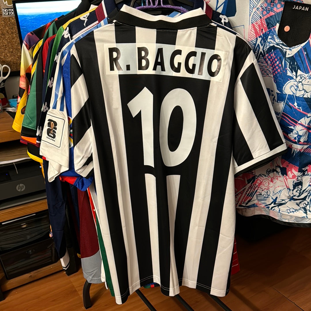 Camiseta Retro de Fútbol de la Juventus 1994 Ricardo Baggio 10