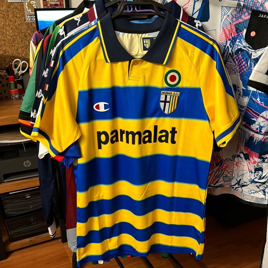 Camiseta Retro de Fútbol de la Parma 1999-2000 Crespo 9