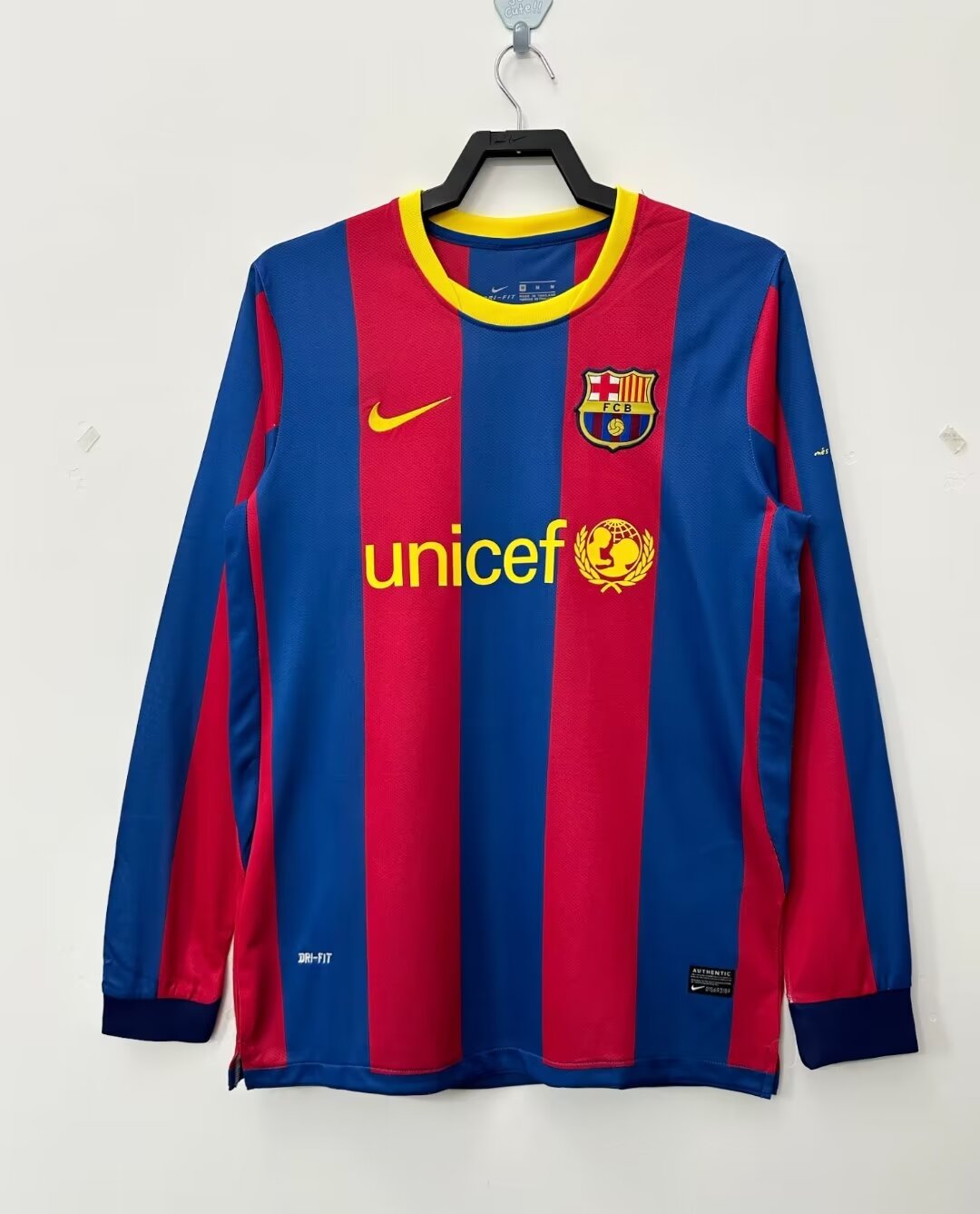 Camiseta Retro de Fútbol FC Barcelona 2010-2011