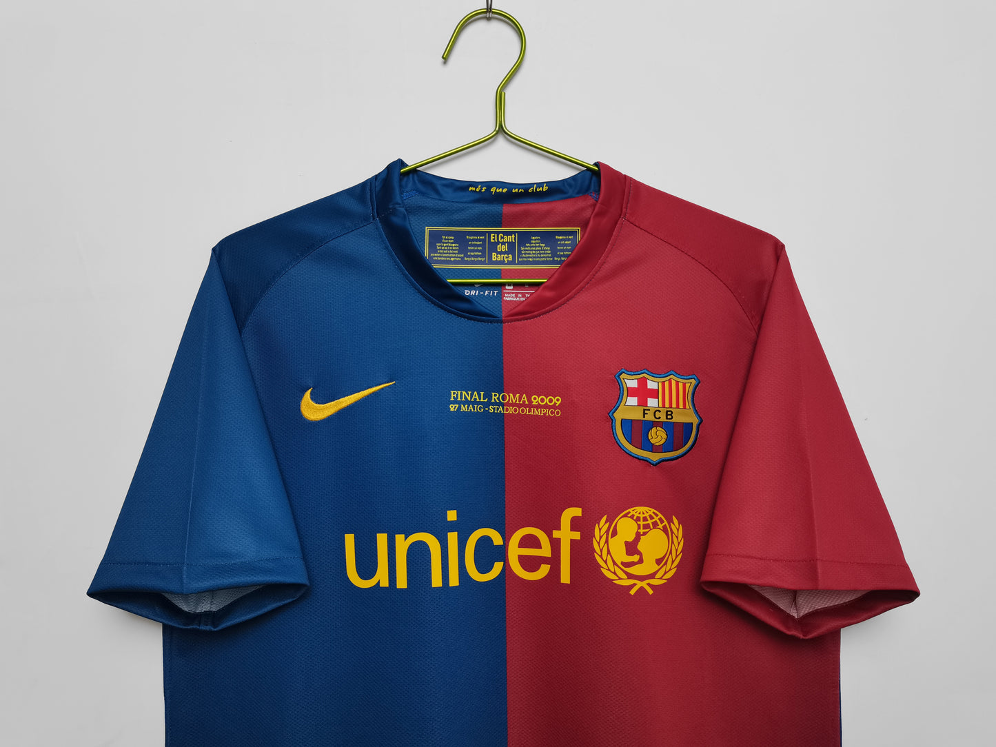 Camiseta Retro de Fútbol FC Barcelona 2008