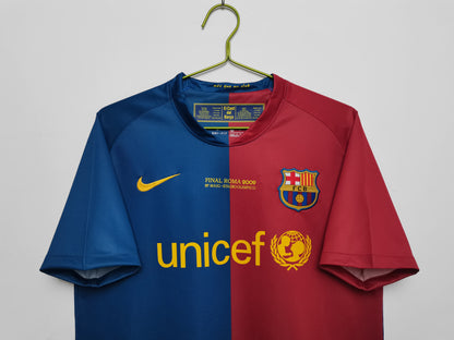 Camiseta Retro de Fútbol FC Barcelona 2008