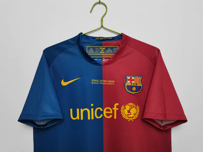 Camiseta Retro de Fútbol FC Barcelona 2008 Messi 10