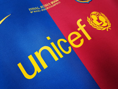 Camiseta Retro de Fútbol FC Barcelona 2008