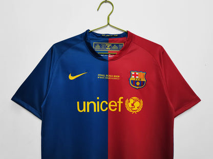 Camiseta Retro de Fútbol FC Barcelona 2008