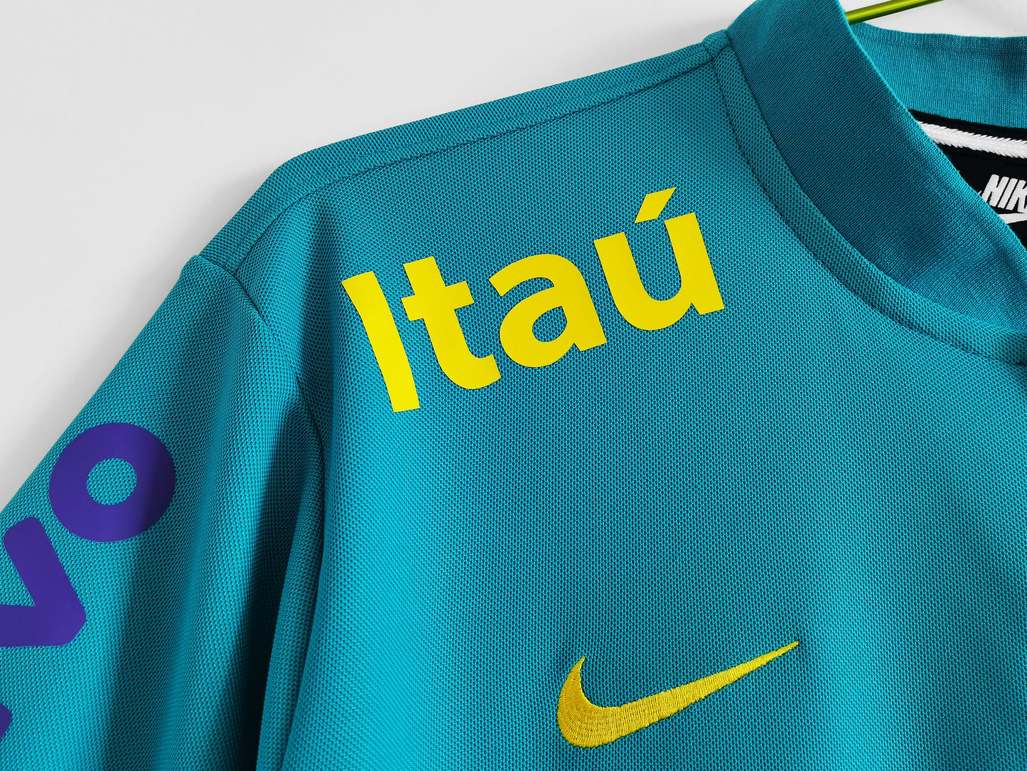 Camiseta Polo de Futbol Brasil 2021