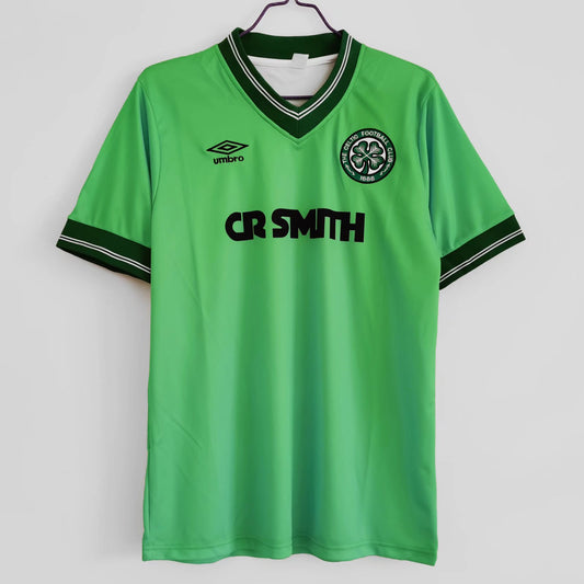 Camiseta Retro de Fútbol Celtic 1984 Clara