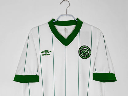 Camiseta Retro de Fútbol Celtic 1984 Blanca