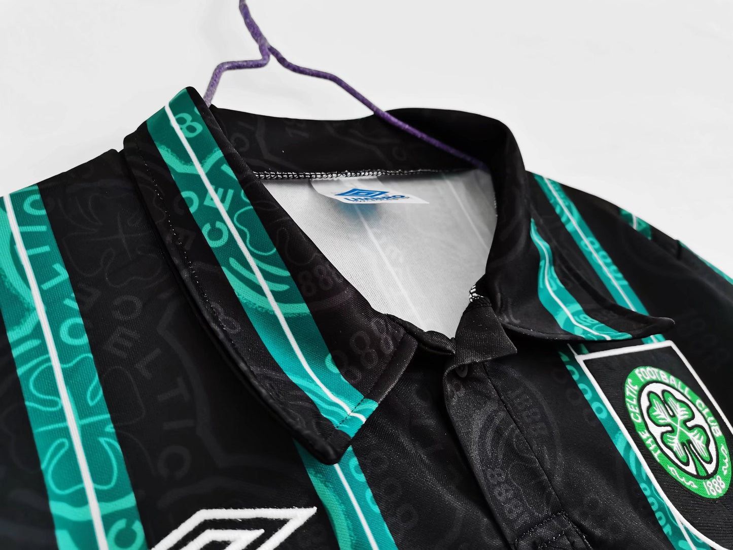 Camiseta Retro de Fútbol Celtic 1992 Black