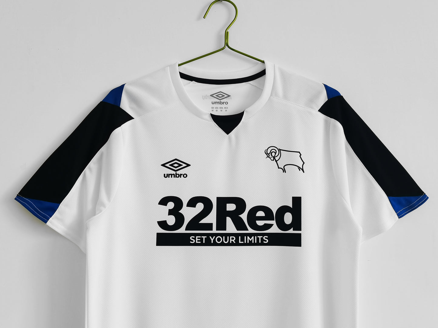 Camiseta Retro de Fútbol Derby County 2021