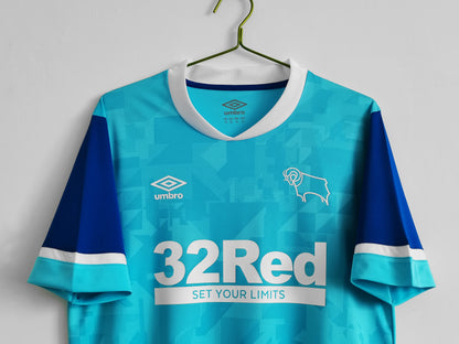 Camiseta Retro de Fútbol Derby County 2021 Cyan