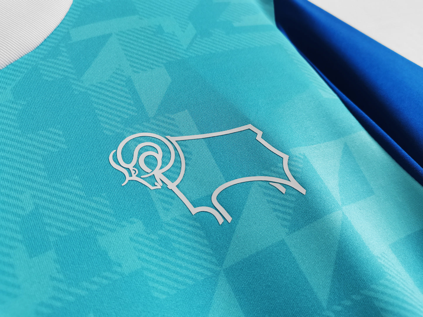 Camiseta Retro de Fútbol Derby County 2021 Cyan