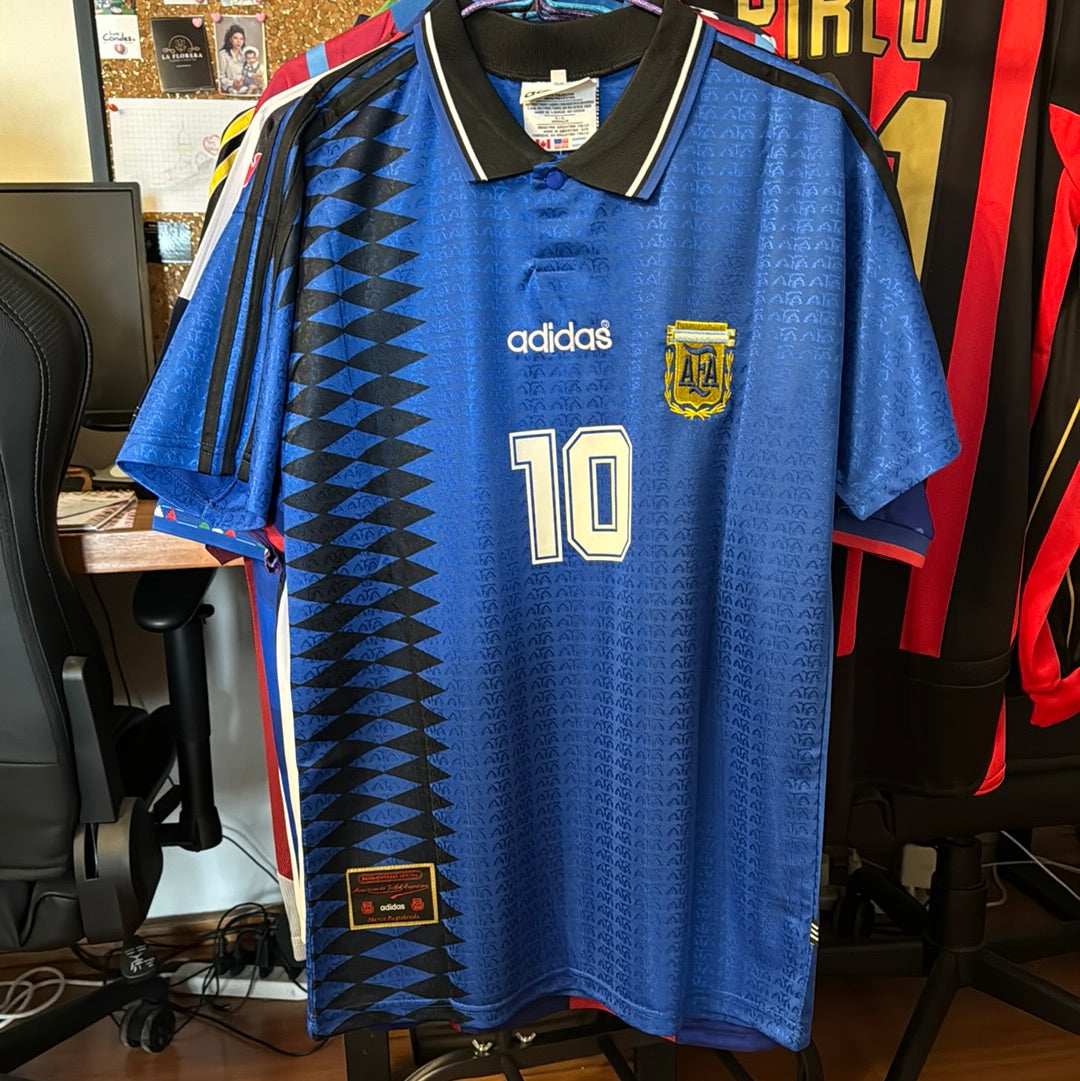 Camiseta Retro de Futbol Argentina 1994 Maradona 10