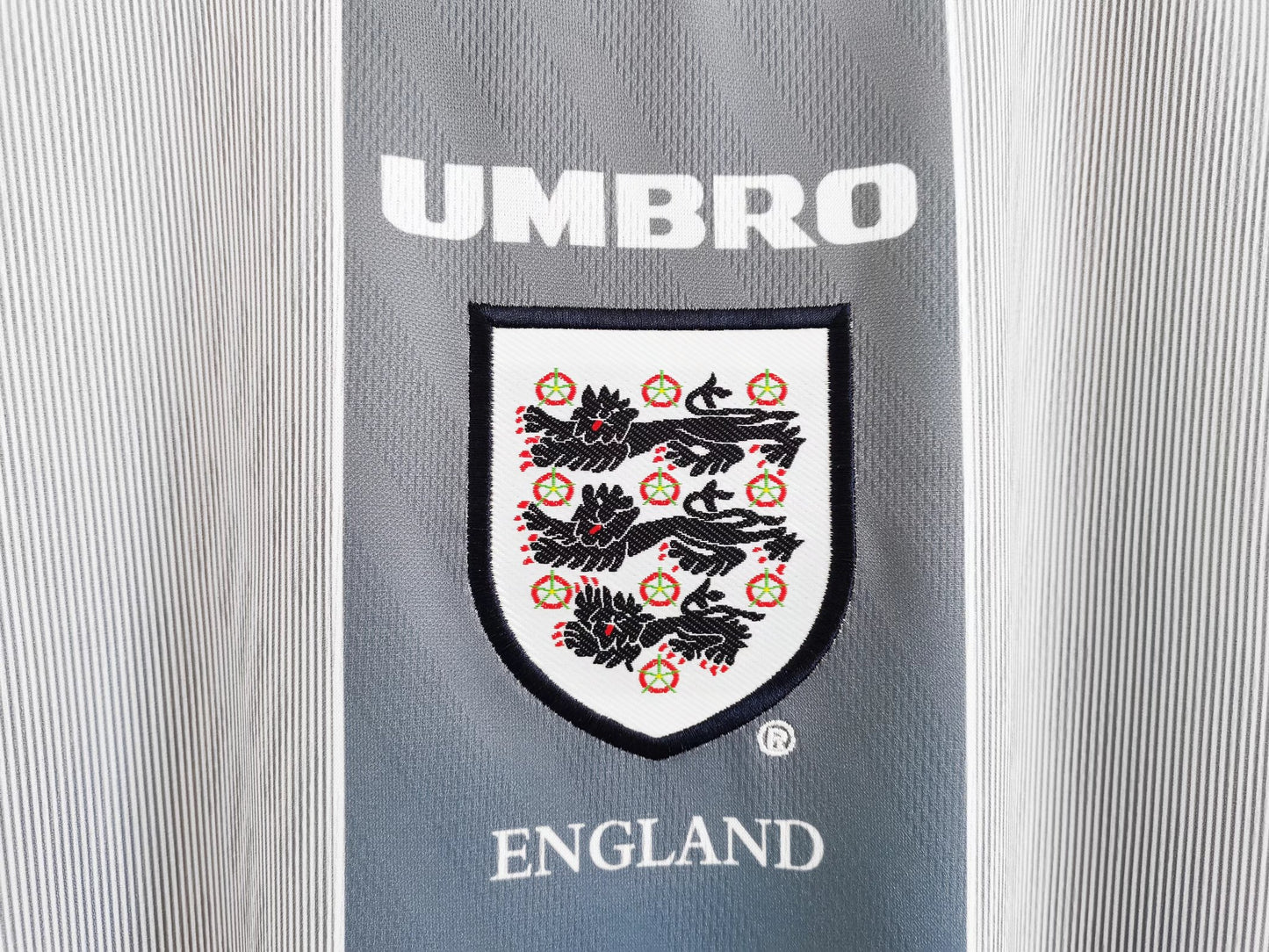 Camiseta Retro de Futbol Inglaterra-England 1996