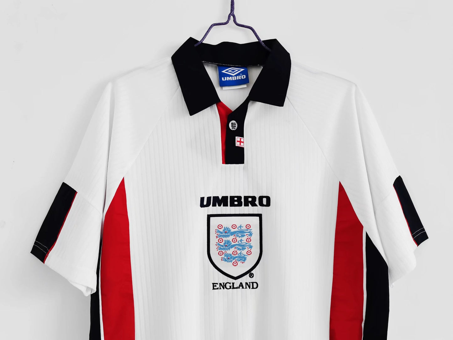 Camiseta Retro de Futbol Inglaterra - England 1998