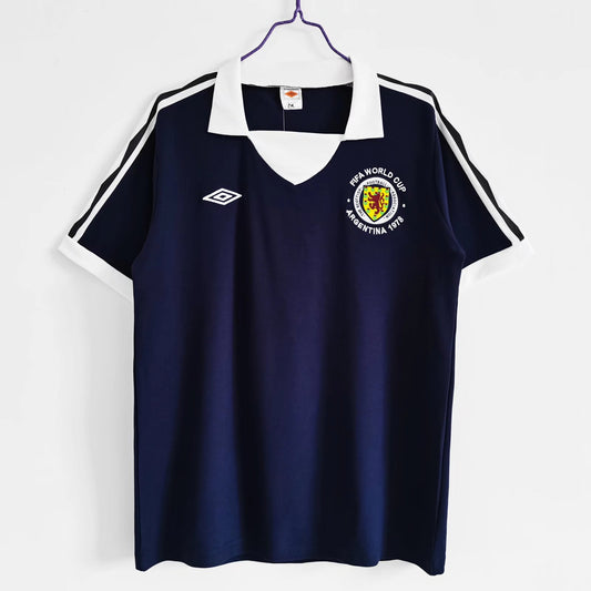 Camiseta Retro de Futbol Escocia 1978