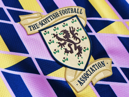 Camiseta Retro de Futbol Escocia 1988-1989 Yellow/Rose