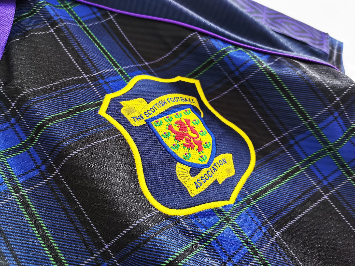 Camiseta Retro de Futbol Escocia 1994 Blue