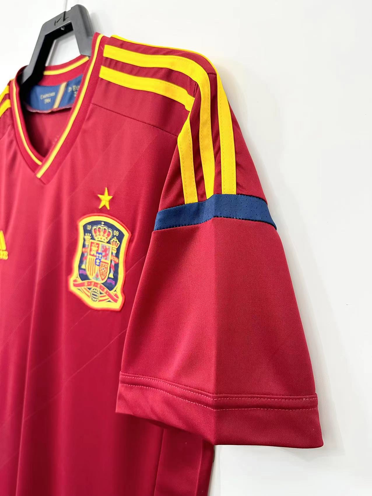 Camiseta de Futbol Retro de España 2012